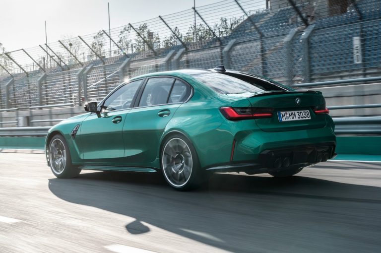 Bmw M3 berlina e Bmw M4 Coupé 2021: immagini ufficiali