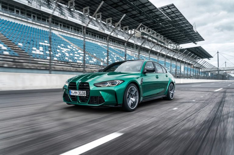 Bmw M3 berlina e Bmw M4 Coupé 2021: immagini ufficiali