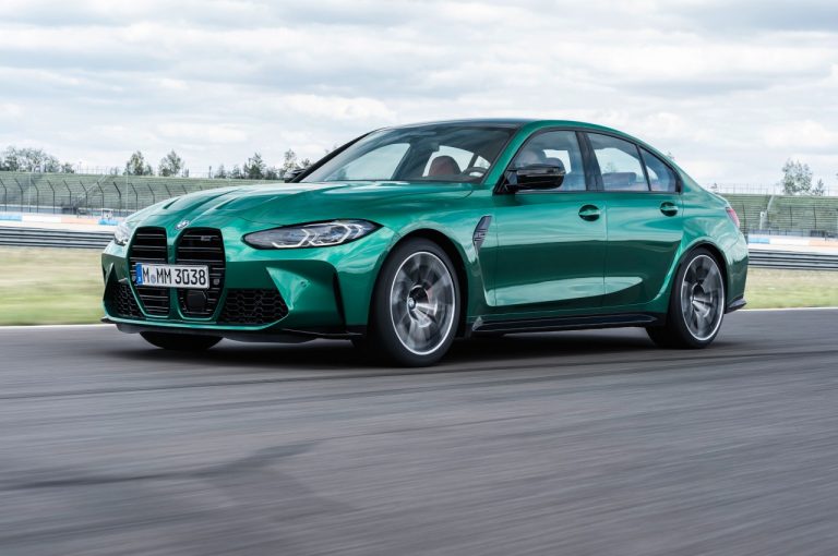 Bmw M3 berlina e Bmw M4 Coupé 2021: immagini ufficiali