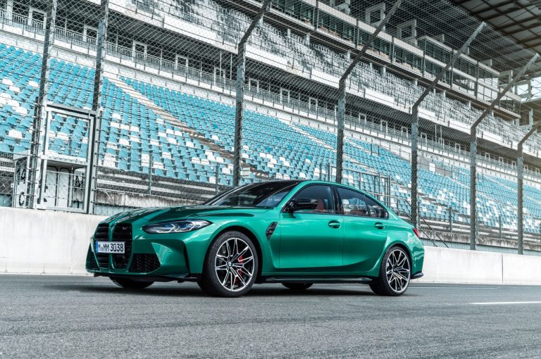 Bmw M3 berlina e Bmw M4 Coupé 2021: immagini ufficiali
