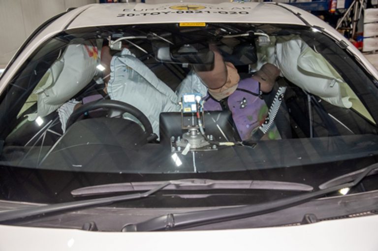 Toyota Yaris, crash test EuroNcap 2020