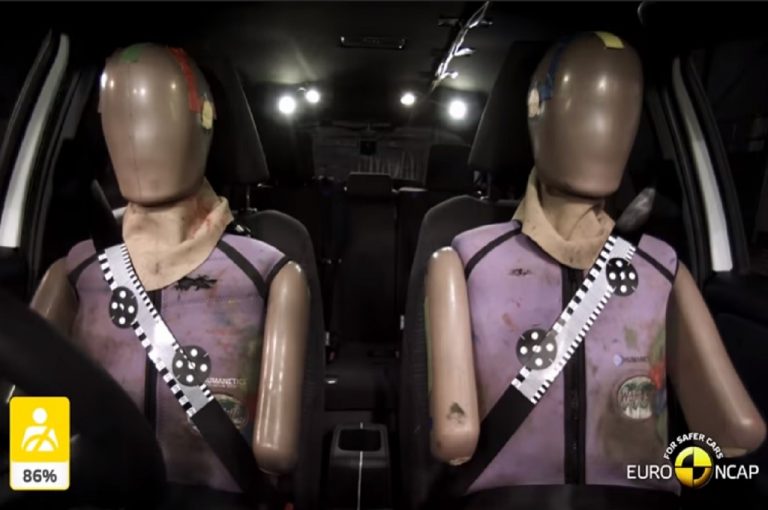 Toyota Yaris, crash test EuroNcap 2020