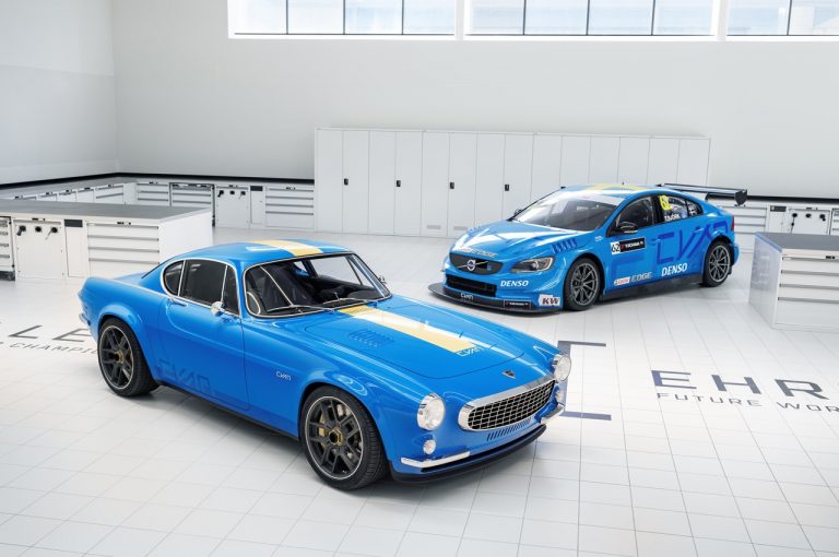 Volvo P1800 restomod 2020 by Cyan Racing
