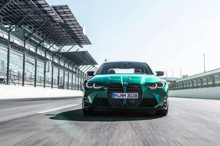 Bmw M3 berlina e Bmw M4 Coupé 2021: immagini ufficiali