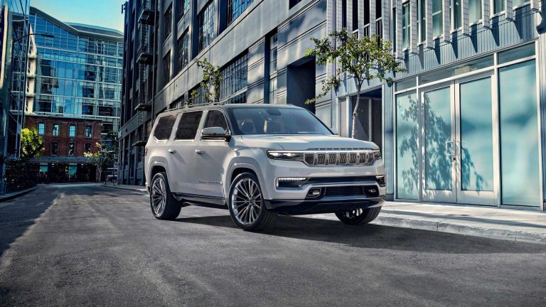 Jeep Grand Wagoneer Concept: immagini ufficiali