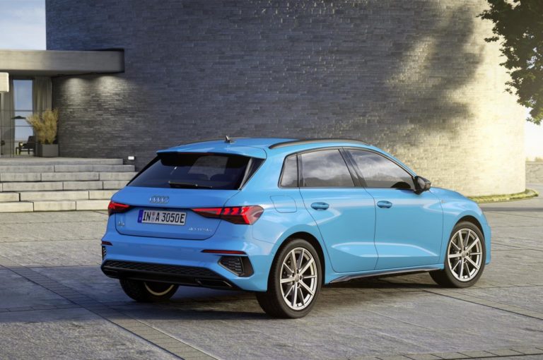 Audi A3 Sportback TFSI e 2021: immagini ufficiali