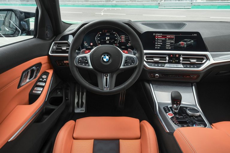 Bmw M3 berlina e Bmw M4 Coupé 2021: immagini ufficiali