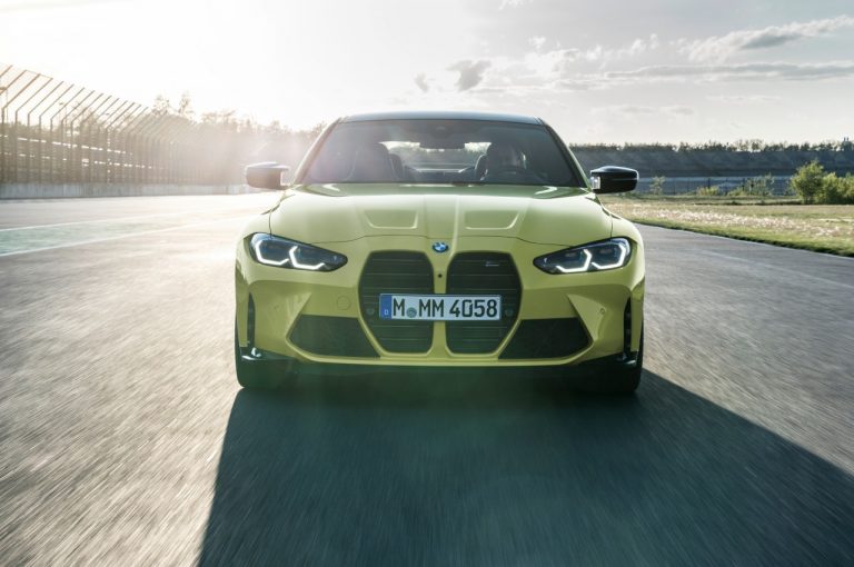 Bmw M3 berlina e Bmw M4 Coupé 2021: immagini ufficiali