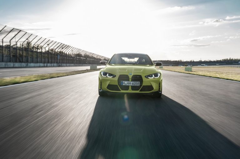 Bmw M3 berlina e Bmw M4 Coupé 2021: immagini ufficiali