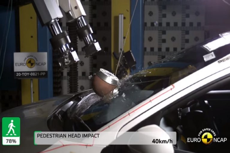Toyota Yaris, crash test EuroNcap 2020