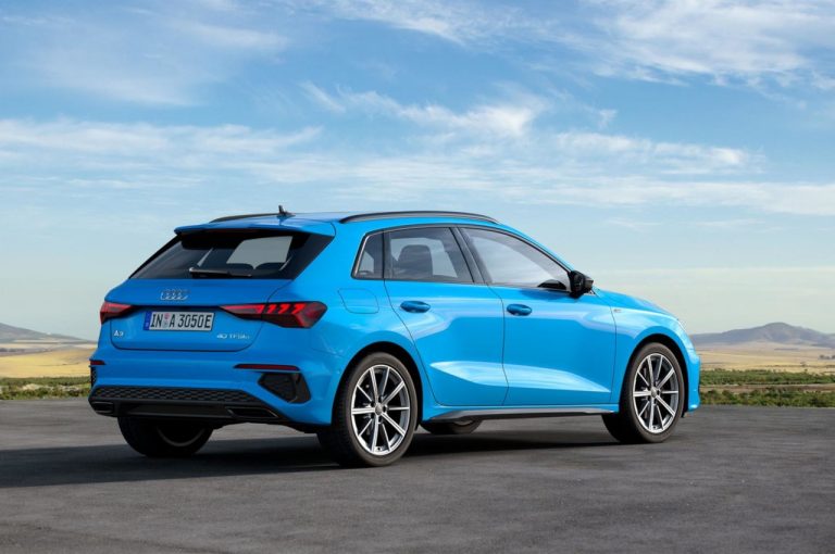 Audi A3 Sportback TFSI e 2021: immagini ufficiali
