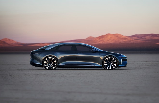 Nuova Lucid Air: immagini ufficiali