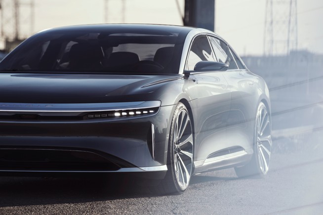 Nuova Lucid Air: immagini ufficiali
