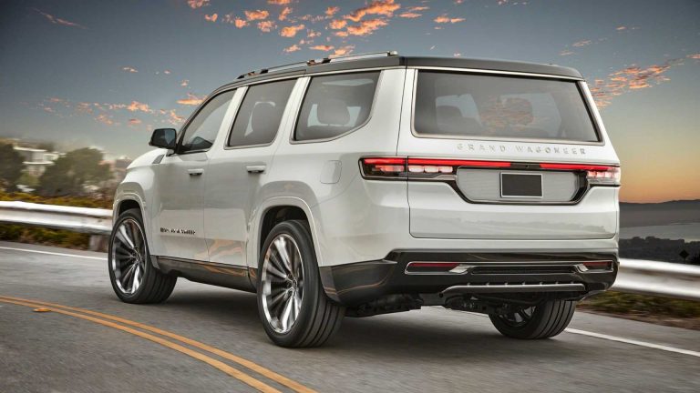 Jeep Grand Wagoneer Concept: immagini ufficiali