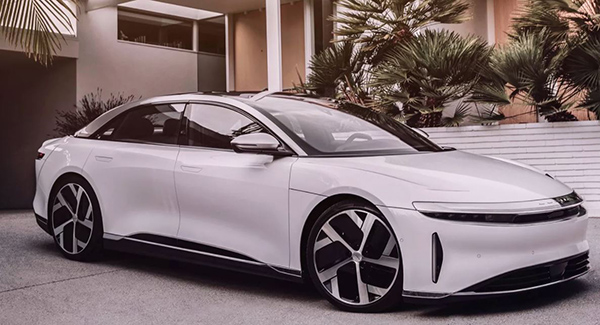 Nuova Lucid Air: immagini ufficiali