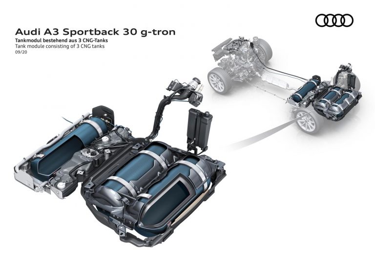 Audi A3 Sportback g-tron S tronic: immagini ufficiali
