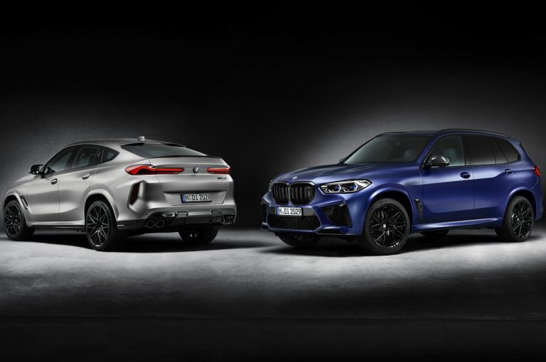 Bmw X5M e Bmw X6M Competition 2021: immagini ufficiali