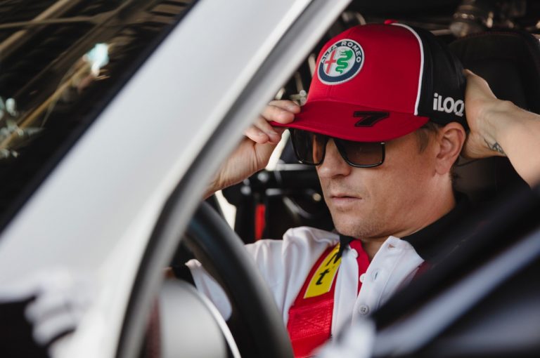 Alfa Romeo Gta, test a Balocco con Räikkönen e Giovinazzi