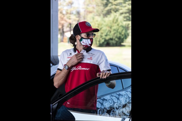 Alfa Romeo Gta, test a Balocco con Räikkönen e Giovinazzi