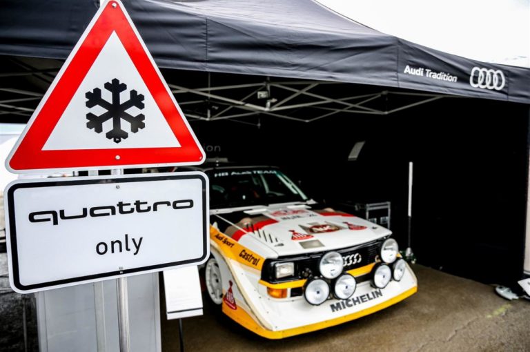Audi quattro, 40 anni di trazione integrale 1980-2020: immagini ufficiali