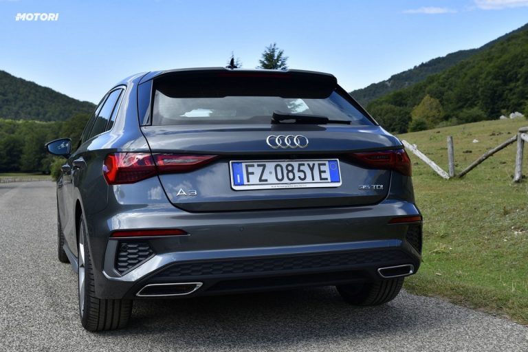 Audi A3 Sportback 35 TDI S tronic: la prova su strada
