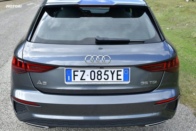 Audi A3 Sportback 35 TDI S tronic: la prova su strada