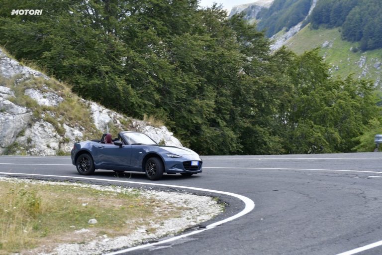 Mazda MX-5 1.5 Polymetal: la prova su strada