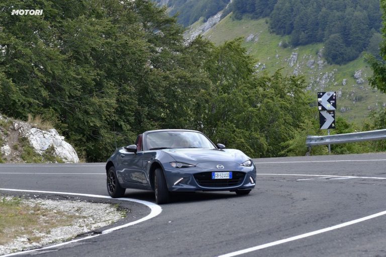 Mazda MX-5 1.5 Polymetal: la prova su strada