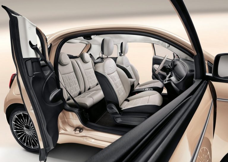 Fiat 500 3+1 elettrica: immagini ufficiali