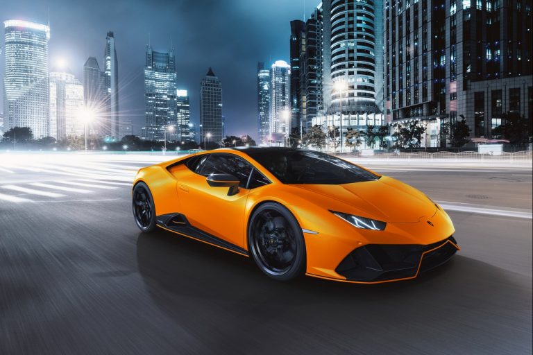 Lamborghini Huracán EVO Fluo Capsule: immagini ufficiali