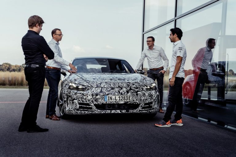 Audi RS e-tron GT: le immagini del prototipo