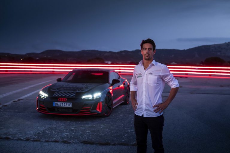 Audi RS e-tron GT: le immagini del prototipo