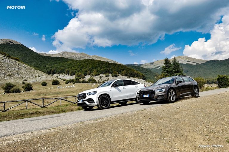 Audi A6 Allroad 55 TDI e Mercedes GLE Coupe 53 AMG: la prova su strada