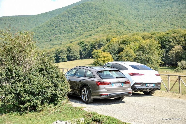 Audi A6 Allroad 55 TDI e Mercedes GLE Coupe 53 AMG: la prova su strada