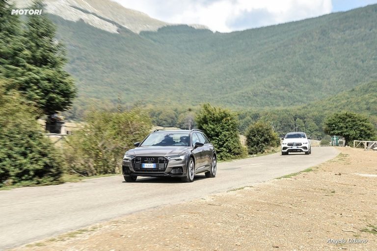 Audi A6 Allroad 55 TDI e Mercedes GLE Coupe 53 AMG: la prova su strada