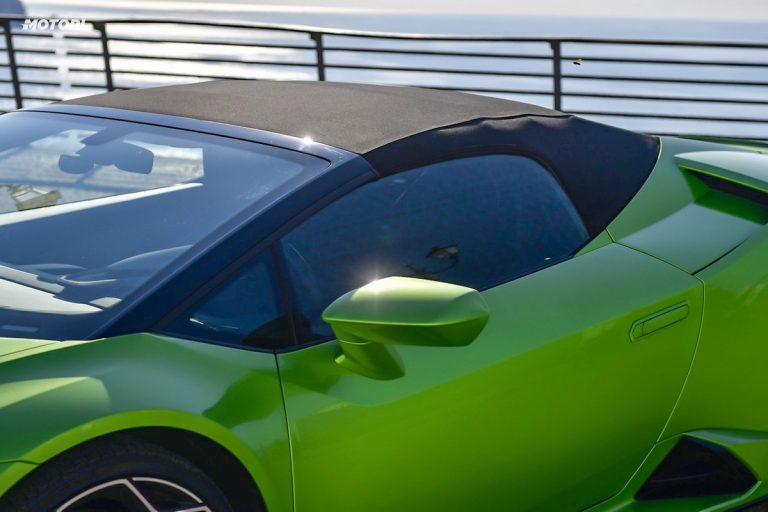 Lamborghini Huracán EVO Spyder: la prova su strada