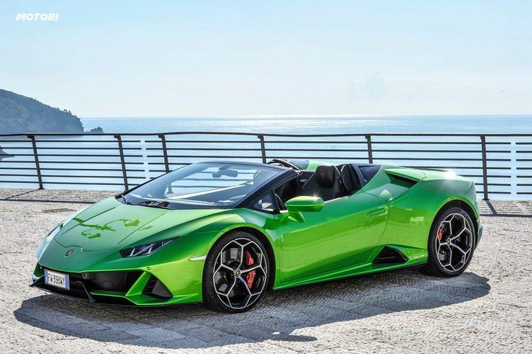 Lamborghini Huracán EVO Spyder: la prova su strada