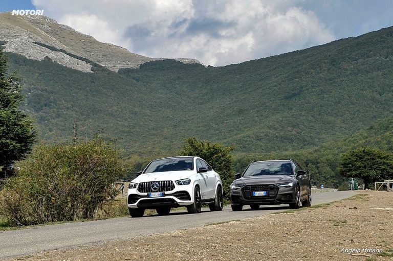 Audi A6 Allroad 55 TDI e Mercedes GLE Coupe 53 AMG: la prova su strada