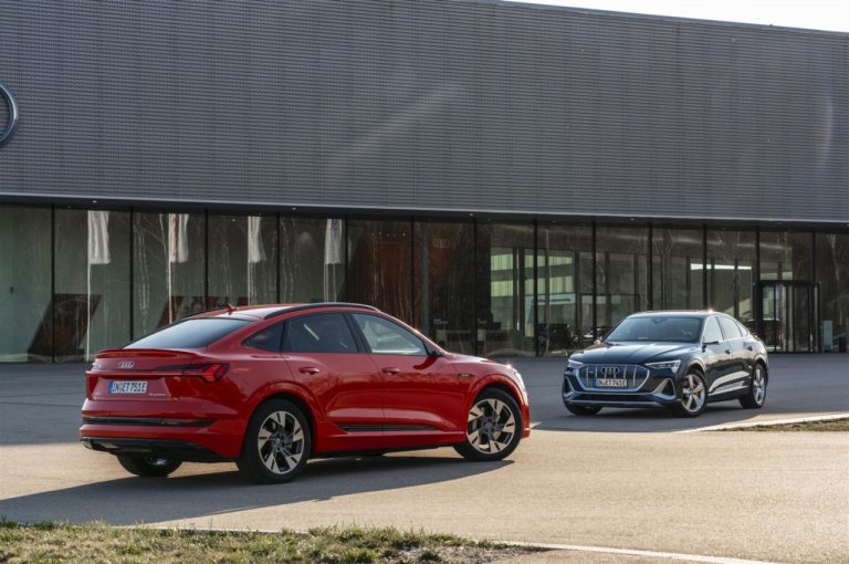 Audi e-tron Fast Edition e Audi e-tron 50 quattro EVO 2021: immagini ufficiali