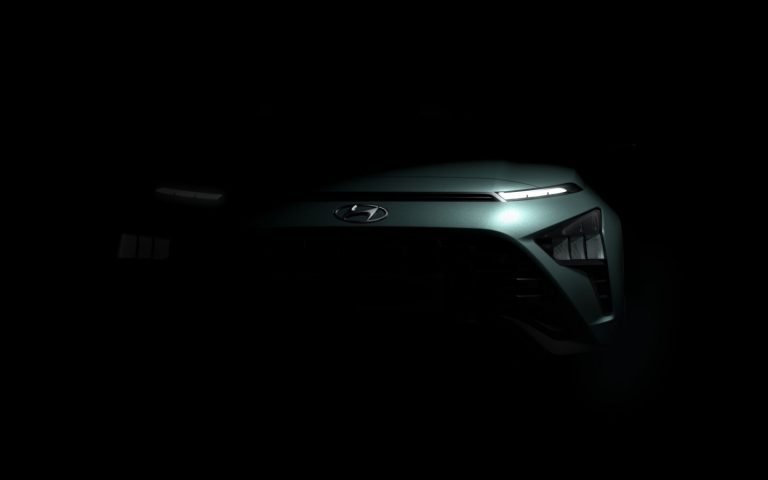 Hyundai Bayon: le immagini teaser ufficiali