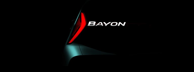 Hyundai Bayon: le immagini teaser ufficiali