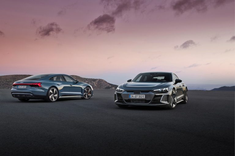 Audi e-tron GT 2021: immagini ufficiali