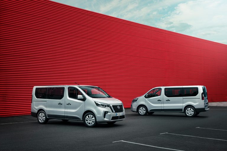 Nissan NV300 BUS 2021: immagini ufficiali