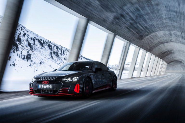 Audi e-tron GT: fasi di sviluppo e produzione