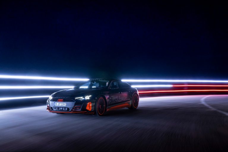 Audi e-tron GT: fasi di sviluppo e produzione
