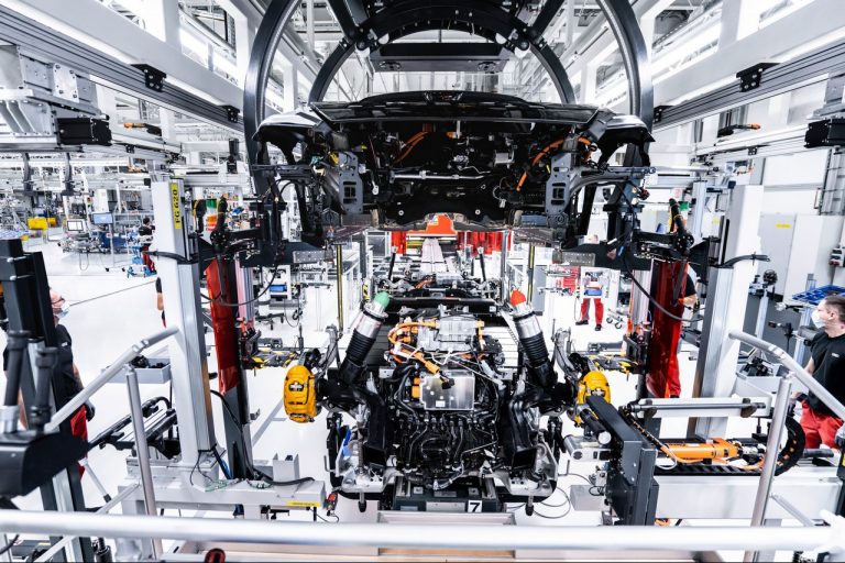 Audi e-tron GT: fasi di sviluppo e produzione