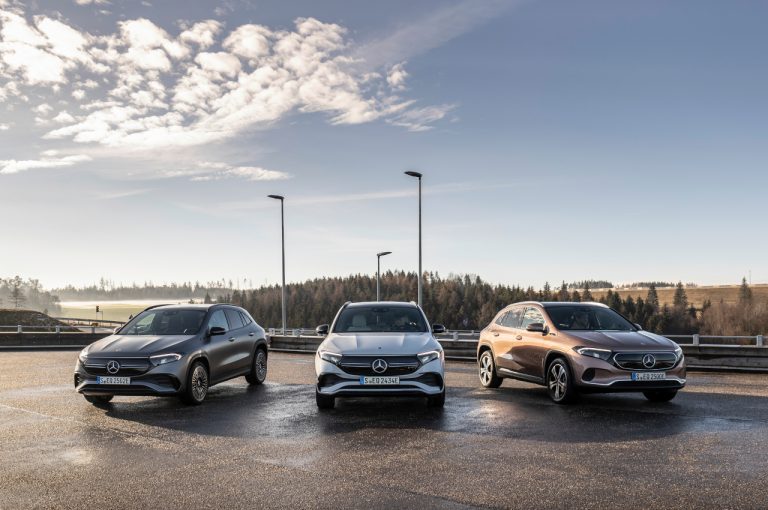 Mercedes EQA 250 2021: nuove immagini ufficiali