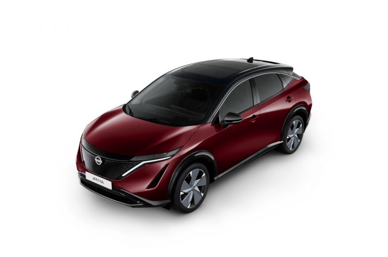 Nissan Ariya, la nuova gamma di tinte carrozzeria: immagini ufficiali