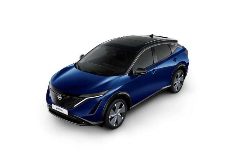 Nissan Ariya, la nuova gamma di tinte carrozzeria: immagini ufficiali