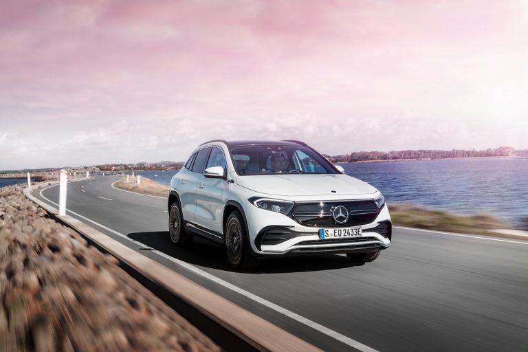 Mercedes EQA 250 2021: nuove immagini ufficiali